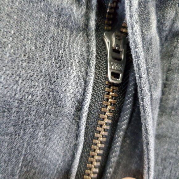 Kancan Jeans Womens 32 Gray High Rise Skinny Bleach Splatter Stretch Design - Picture 10 of 11